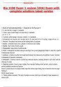 Bio 2100 Exam 1 review &lpar;UVA&rpar; Exam with complete solutions latest version&period;