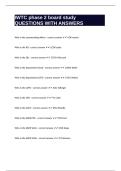 IWTC phase 2 board study QUESTIONS WITH ANSWERS