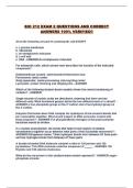 BIO 212 EXAM 2 QUESTIONS AND CORRECT ANSWERS 100&percnt; VERIFIED&excl;&excl;