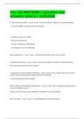 Psc 142 MIDTERM 1 Question and answers rated A&plus; 2025&sol;2026