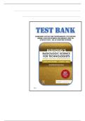 Test Bank for Radiologic Science for Technologists 13th Edition &lpar;Mosby&comma; 2025&rpar; by Bushong and Shields&comma; Isbn no&semi; 9780323765367&comma; all 40 Chapters Covered