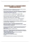 BIO340 EXAM 3 &lpar;MOD 5 -6 &rpar; EXAM WITH CORRECT ANSWERS 2026 UPDATE&excl;&excl;
