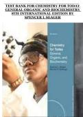 Chemistry for Today&colon; General&comma; Organic&comma; and Biochemistry &lpar;8th International Edition&rpar; by Spencer L&period; Seager &ndash; Complete Test Bank with Verified Answers
