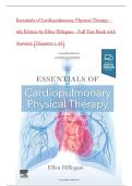 Essentials of Cardiopulmonary Physical Therapy &ndash; 5th Edition by Ellen Hillegass &ndash; Full Test Bank with Answers &lpar;Chapters 1&ndash;22&rpar;