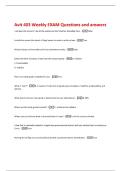 Avit 403 Weekly EXAM Questions and answers 