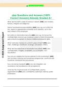 qisp Questions and Answers &lpar;100&percnt;  Correct Answers&rpar; Already Graded A&plus; 