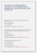 Q-01 FDNY EXAM WITH VERIFIED  QUESTIONS AND ANSWERS&vert;&vert; ALREADY  GRADED A&plus;&vert;&vert; GUARANTEED PASS&vert;&vert; LATEST  UPDATE 2025 