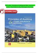 Principles of Auditing and Other Assurance Services &ndash; 22nd Edition &ndash; Ray Whittington & Kurt Pany &ndash; Complete Test Bank with Answers 20252026