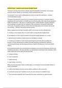 NUR 452 Exam 1 Questions and Answers Already Passed