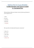 NBSTSA PSI CST Exam 2025&sol;2026&vert; Verified Questions And Answers Graded A&plus; Guaranteed Pass