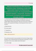 Mental Health&sol;Psych HESI Review  Questions &lpar;100&plus; Questions study with  Rationale&rpar; Expert Verified Actual  Questions & Answers for Guaranteed Pass  &sol; Newest Update&comma; 2025&sol;2026&period; Questions  and Correct Answers&sol; Latest Update &sol;  Already Graded