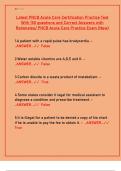 PNCB Acute Care CPNP-AC Practice Test 2024 &vert; 150 Q&A with Rationales