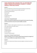 DUCKS UNLIMITED FINAL TESTS2025&sol; 2026 &vert; ALL QUESTIONS AND CORRECT ANSWERS PLUS RATIONALES &vert; GRADED A&plus; &vert; VERIFIED ANSWERS &vert; BRAND NEW VERSION&excl;