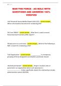 MAN THE FORCE - AG BOLC WITH  QUESTIONS AND ANSWERS 100&percnt;  VERIFIED