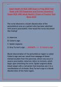 NSG 4100 Exam 4 Test Bank 2025&colon; 200 Questions & Verified Answers