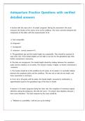 Antepartum Practice Questions with verified detailed answers 