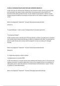 CLINICAL SCENARIOS EXAM QUESTIONS AND ANSWERS GRADED A&plus;