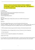 TEWLS 410 EXAM QUESTIONS WITH CORRECT ANSWERS LATEST UPDATED 2026-2027 &vert; GRADED A&plus; &vert; GUARANTEED PASS&period;