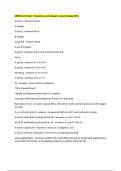 MMSC 420 Exam 1 Questions and Answers Latest Update 2025