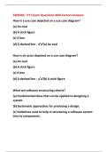 SWD392 - PT1 Exam Questions AND Correct Answers 
