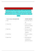 ILTS Elementary Education &lpar;305-Content Test&rpar; EXAM QUESTIONS AND CORRECT DETAILED ANSWERS WITH RATIONALES &vert;ALREADY GRADED A&plus;&vert;&vert;BRAND NEW&excl;&excl;