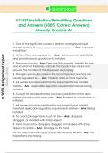 U1 UST Installation&sol;Retrofitting Questions  and Answers &lpar;100&percnt; Correct Answers&rpar;  Already Graded A&plus;