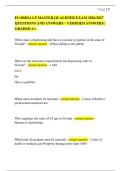 FLORIDA LP GAS MASTER QUALIFIER EXAM 2026&sol;2027 QUESTIONS AND ANSWERS &ndash; VERIFIED ANSWERS &vert; GRADED A&plus;&period;