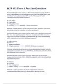 NUR 452 Exam 1 Practice Questions with correct Answers &lpar;A&plus; GRADED 100&percnt; VERIFIED&rpar;&vert; 2025&sol;2026