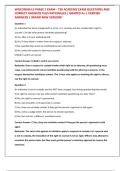 WISCONSIN LE PHASE 1 EXAM-- 720 ACADEMY EXAM QUESTIONS AND CORRECT ANSWERS PLUS RATIONALES &vert; GRADED A&plus; &vert; VERIFIED ANSWERS &vert; BRAND NEW VERSION&excl;