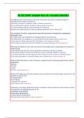 ACHE Board of Governors &lpar;BOG&rpar; Test &ndash; Complete Exam with A&plus; Graded Answers