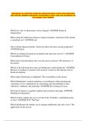 ONESTREAM COA &lpar;CERTIFIED OPERATOR ASSOCIATE&rpar; EXAM LATEST EXAM QUESTIONS AND VERIFIED ANSWERS ORGANIZED FOR MAXIMUM CLARITY AND PASS ASSURANCE ON THE CURRENT TEST VERSION