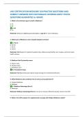 UHC CERTIFICATION MEDICARE 150 PRACTISE QUESTIONS AND CORRECT ANSWERS WITH RATIONALES COVERING MOST TESTED QUESTIONS GUARANTEE A&plus; GRADE