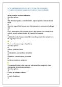ACBS 160 MIDTERM EXAM &vert; QUESTIONS AND ANSWERS &vert;  VERIFIED ANSWERS GRADED A&plus; &vert; LATEST EXAM UPDATE 