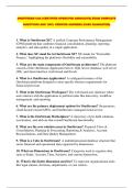 ONESTREAM COA &lpar;CERTIFIED OPERATOR ASSOCIATE&rpar; EXAM COMPLETE QUESTIONS AND 100&percnt; VERIFIED ANSWERS &lpar;PASS GUARANTEE&rpar;