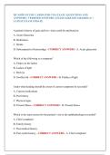 IJCAHPO STUDY CARDS FOR COA EXAM &vert; QUESTIONS AND  ANSWERS &vert; VERIFIED ANSWERS &vert; EXAM ALREADY GRADED A&plus; &vert;  LATEST EXAM UPDATE 