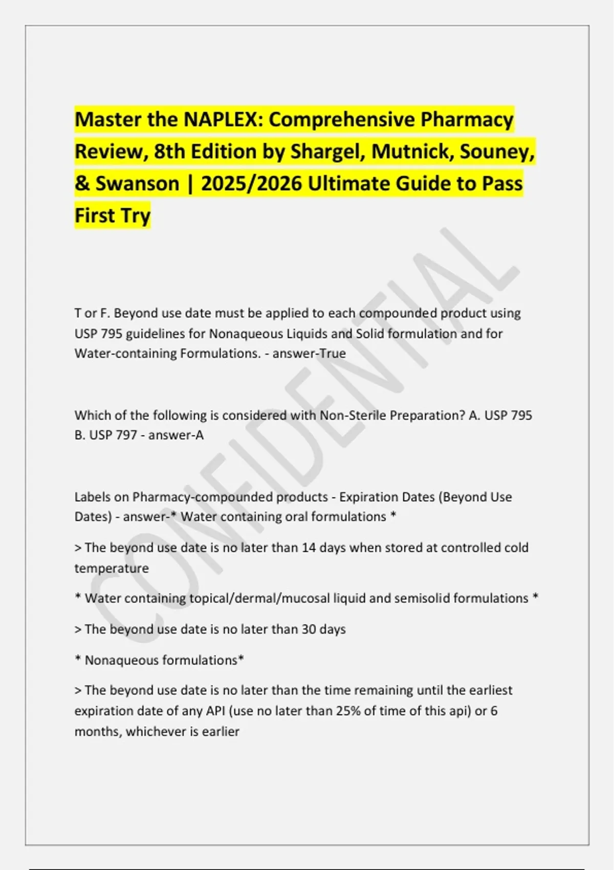 Naplex Review.pdf Master the NAPLEX: Comprehensive Pharmacy Review, 8th Edition by ...