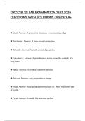 GRCC BI 121 LAB EXAMINATION TEST 2026 QUESTIONS WITH SOLUTIONS GRADED A&plus;