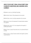 GRCC PS 201 UNIT 1 FINAL EXAM SCRIPT 2026 COMPLETE QUESTIONS AND ANSWERS 100&percnt; CORRECT
