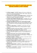 NLC RIGGING EXAM COMPLETE QUESTIONS AND 100&percnt; VERIFIED ANSWERS &lpar;LATEST VERSION&rpar;