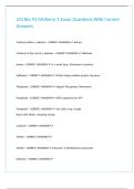 UCI Bio 93 Midterm 1 Exam Questions With Correct Answers