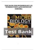 Microbiology&colon; An Introduction &lpar;14th Edition&comma; Tortora&rpar; &ndash; Complete Test Bank with Questions&comma; Answers&comma; and Rationales