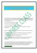 ILE EXAM PREP 2025&sol;2026 QUESTIONS AND ANSWERS 100&percnt; PASS