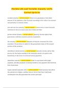 Florida Life and Variable Annuity Exam &ndash; 100 Correct Questions & Answers &lpar;2025&sol;2026 Latest Update&rpar;