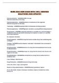 NURS 8024 NEW EXAM WITH 100&percnt; VERIFIED SOLUTIONS 2026 UPDATE&excl;&excl;