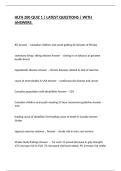 HLTH 200 QUIZ 1 &vert; LATEST QUESTIONS &vert; WITH ANSWERS&period;