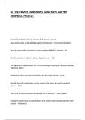 BA 200 EXAM 1 QUESTIONS WITH 100&percnt; SOLVED ANSWERS&comma; PASSED&excl;&excl;