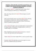 CRIMINAL PROCEDURES CHAPTER 2 QUESTIONS AND  CORRECT DETAILED ANSWERS &lpar;VERIFIED ANSWERS&rpar;  ALREADY GRADED A&plus; 