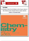 Test Bank For Chemistry&colon; Atoms First 2e 2nd Edition By Edward J&period; Neth&comma; Paul Flowers&comma; Klaus Theopold&comma; Richard Langley&comma; William R&period; Robinson &vert; &vert; 9781947172647 &vert; Chapter 1-21 &vert; Complete Questions And Answers A&plus;