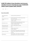 NURS 751 midterm Exam Questions and Answers &lpar;Verified Answers&rpar; Most Recent exam COMPLETE &lpar;2025&rpar; &lpar;Latest Update 2025&rpar; UPDATE&excl;