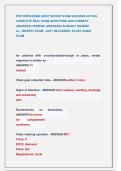 PCC FMTB EXAM&comma; MOST RECENT EXAM 2025&sol;2026 ACTUAL  COMPLETE REAL EXAM QUESTIONS AND CORRECT  ANSWERS &lpar;VERIFIED ANSWERS&rpar; ALREADY GRADED                A&plus; &vert; NEWEST EXAM &vert; JUST RELEASED&excl;&excl; STUDY GUIDE  EXAM  